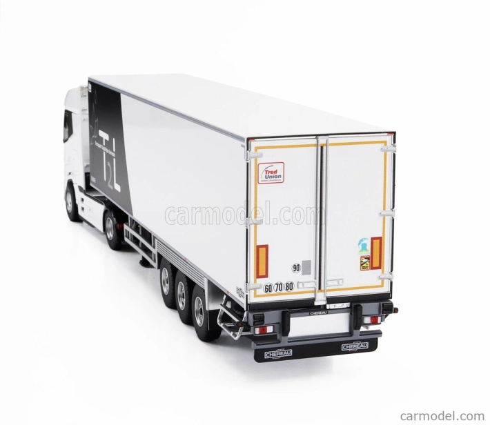 Eligor DAF Xg Truck Semi-frigo T2l Transports 2021 1:43 bielo modrá