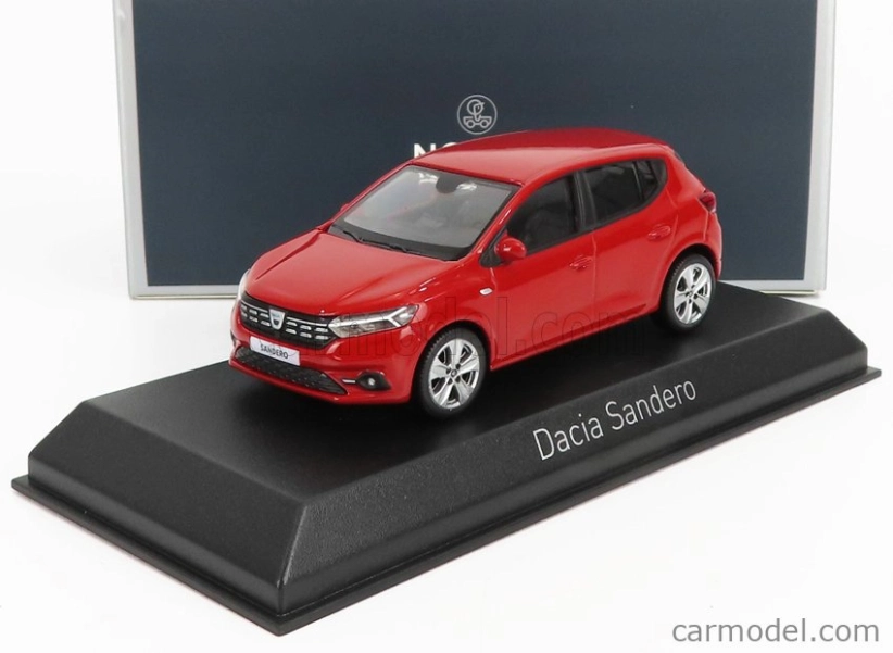 Norev Dacia Sandero 2021 1:43 Červená