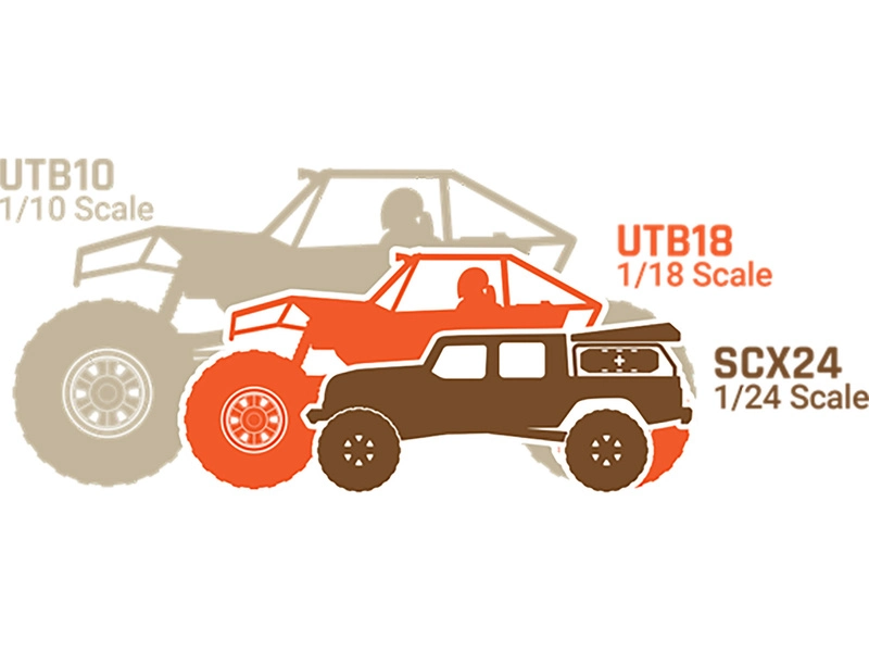 BAZAR-RC auto Axial Capra 1:18 4WS RTR, modrá