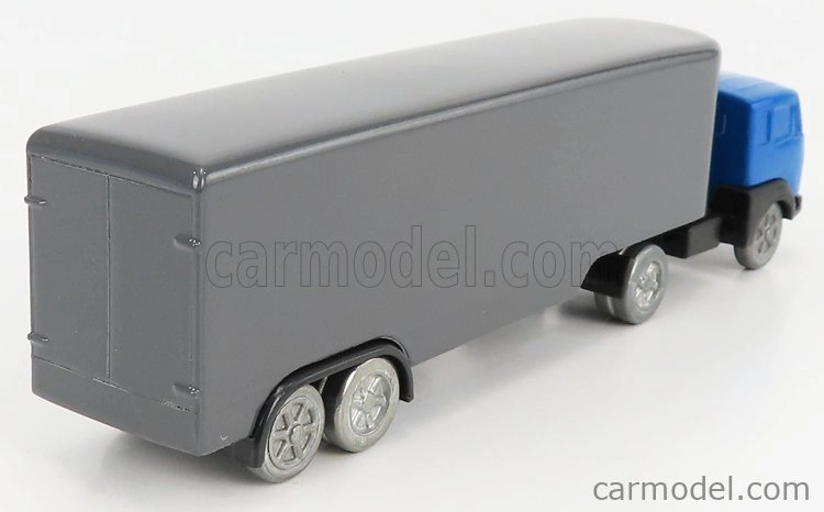 Officina-942 Fiat 682 T2 Truck Semirimorchio Furgonato 1955 1:76 Modrá strieborná