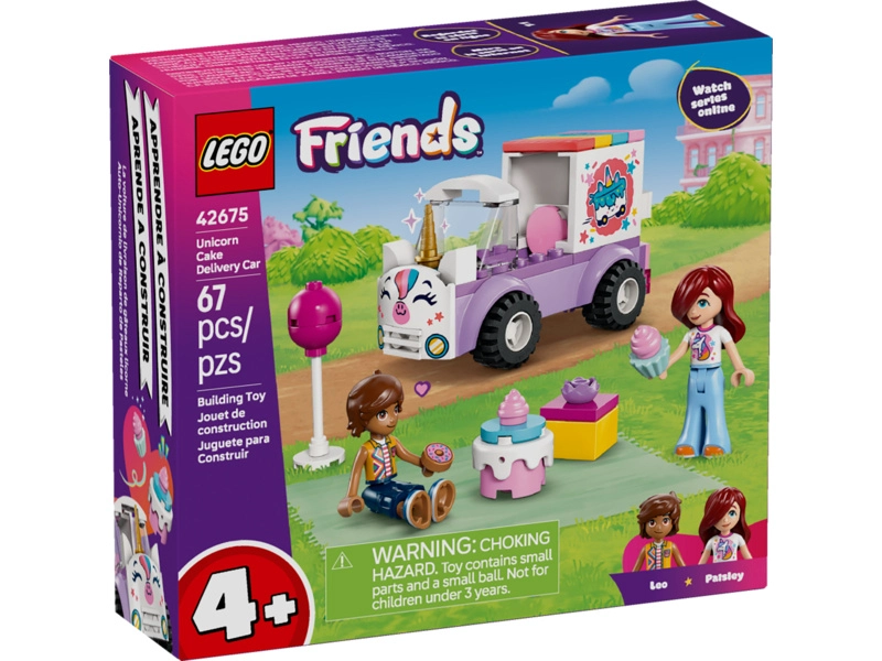 LEGO Friends - Jednorožčie donáškové auto s tortou