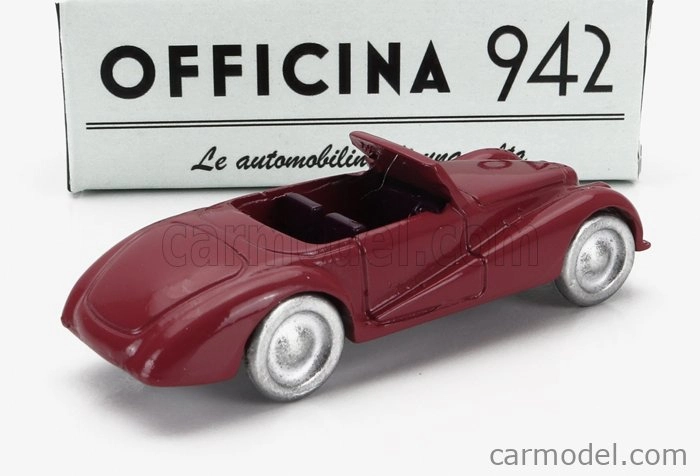 Officina-942 Fiat 2800 Spider Bertone 1943 1:76 Red