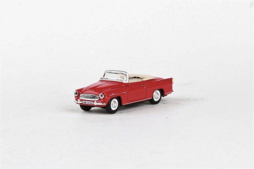 Abrex Škoda Felicia Roadster (1963) 1:72 - Červená Tmavá