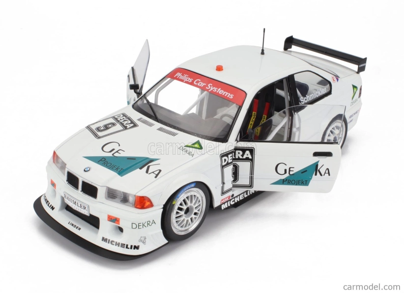 Werk83 BMW radu 3 M3 (e36) Coupe Team Linder N 9 Dtm Sezóna 1994 Frank Schmickler 1:18 Biela