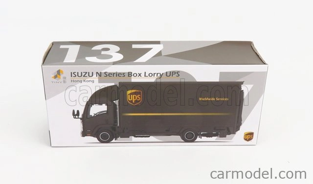 Tiny toys Isuzu N-series Truck Ups 2010 1:64 Brown