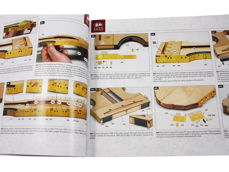 AMATI Bismark 1939 1:200 kit