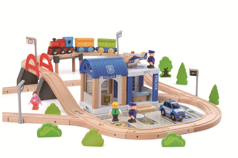 2Kids Toys Mestská vlaková dráha 90 kusov