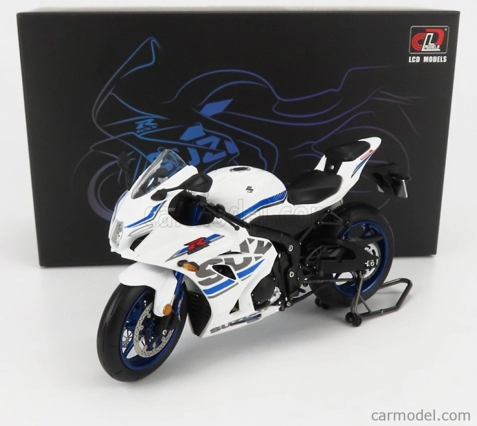 Lcd-model Suzuki Gsx R1000r 2020 1:12 Bílá