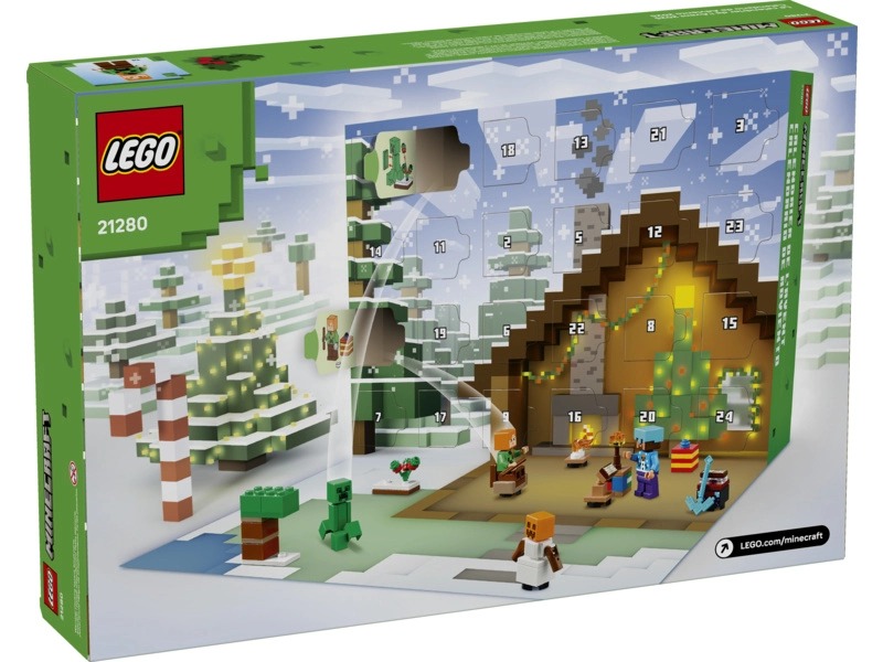 LEGO Minecraft - Adventný kalendár 2025