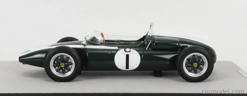 Tecnomodel Cooper F1 T53 N 1 British Silverstone Gp World Champion 1960 Jack Brabham 1:18 Zelená