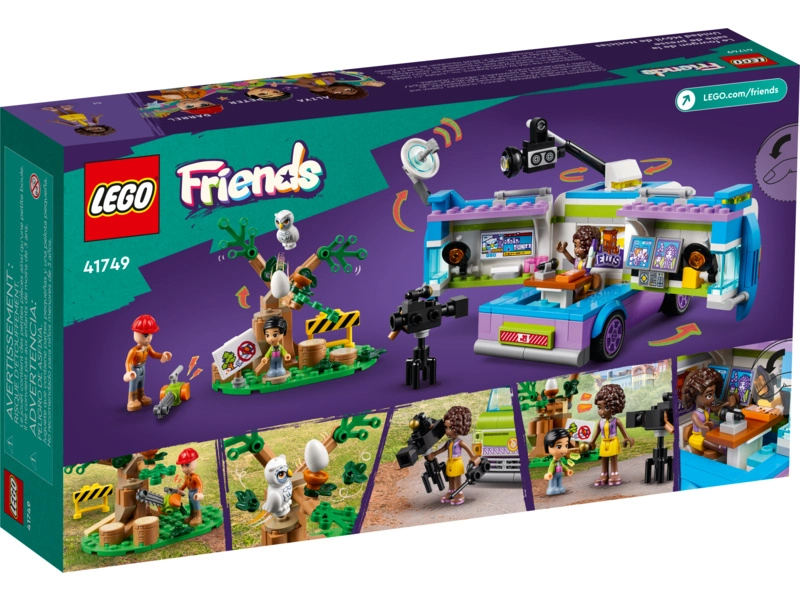 LEGO Friends - Novinárska dodávka