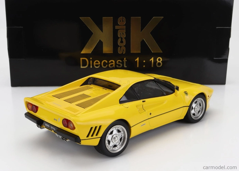 Ferrari 288 Gto 1984 v mierke 1:18 žltá