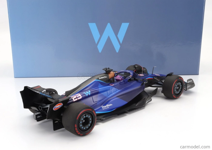 Minichamps Williams F1  Fw45 Team Williams Racing N 23 Season 2023 Alexander Albon 1:18 Blue