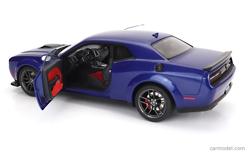 Autoart Dodge Challenger R/t Scat Pack Widebody 2022 1:18 Indingo Blue