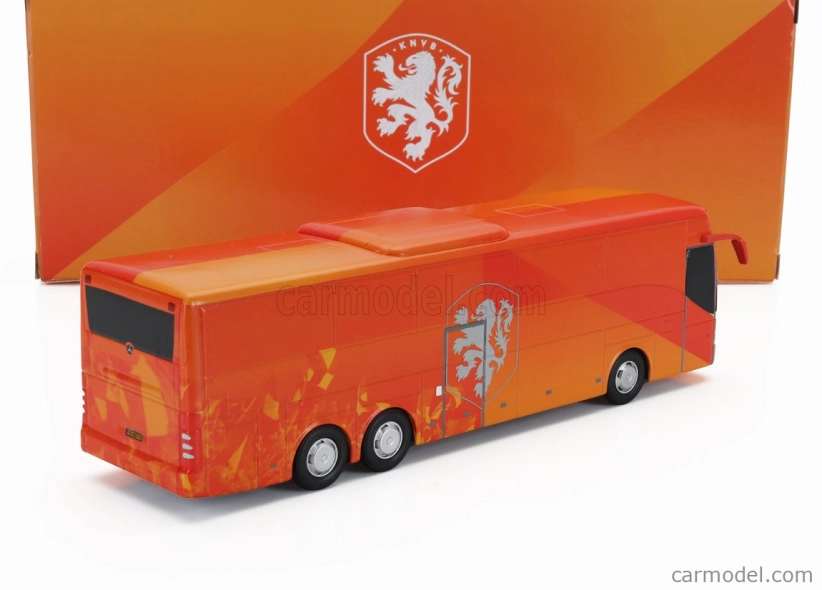 Matrix modely v mierke 1:64 Autobus Knvb Holandskí futbalisti Autobus 2024 1:64 Oranžový