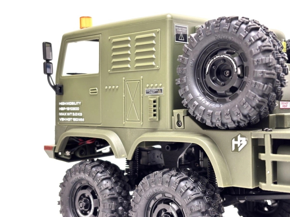 Mini Crawler Hobby Plus / Absima CR-18P 8x8 Terranaut 1:18 RTR - šedý