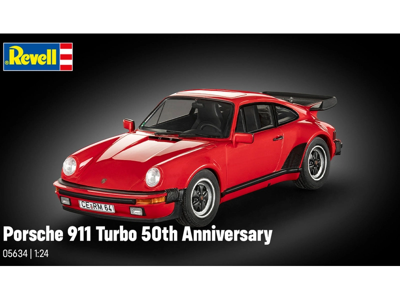 Revell Porsche 911 Turbo (50th Anniversary) (1:24) (darčeková súprava)