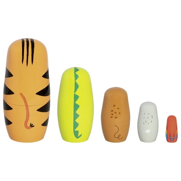 Goki Matryoshka Tiger Tavi a jeho priatelia