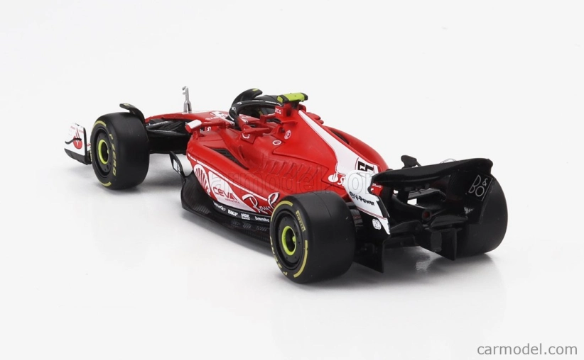 Bburago Ferrari F1 Sf-23 Team Scuderia Ferrari N 55 Las Vegas Usa Gp 2023 Carlos Sainz 1:43 Červená Bílá Černá