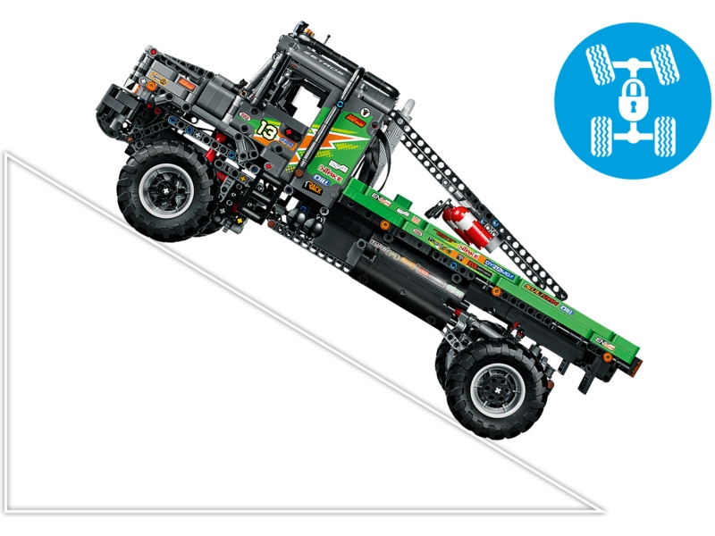 LEGO Technic – truck trialové vozidlo Mercedes-Benz Zetros 4x4