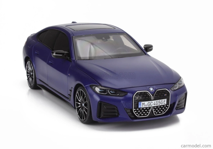 Minichamps BMW radu 4 I4 M50 (g26) 2022 1:18 Matt Blue