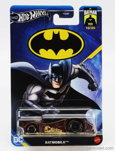 Mattel hot wheels Batman Set Assortment Batman 24 Pieces 1:64 Různé