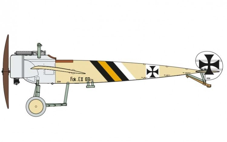 Classic Kit lietadlo A01086 – Fokker E.II Eindecker (1:72)
