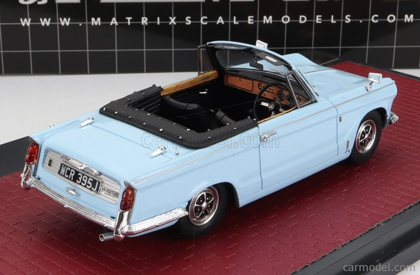 Matrix scale models Triumph Vitesse Dhc 1968 1:43 Blue