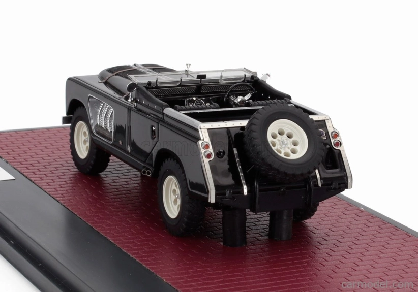 Modely v mierke Matrix Land rover 109 Bell Aurens Longnose Open 2008 1:43 Black