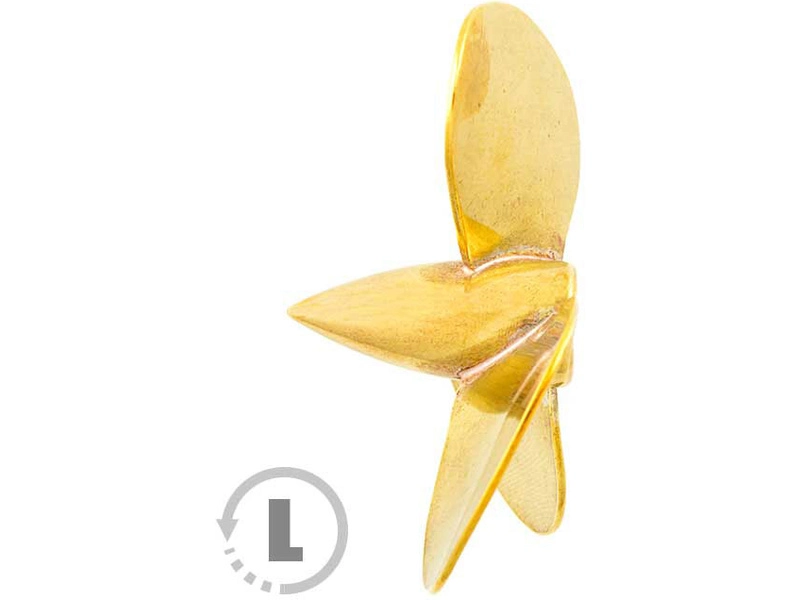 Raboesch lodná skrutka tr. 162 30 mm M4 3-listová ľavá