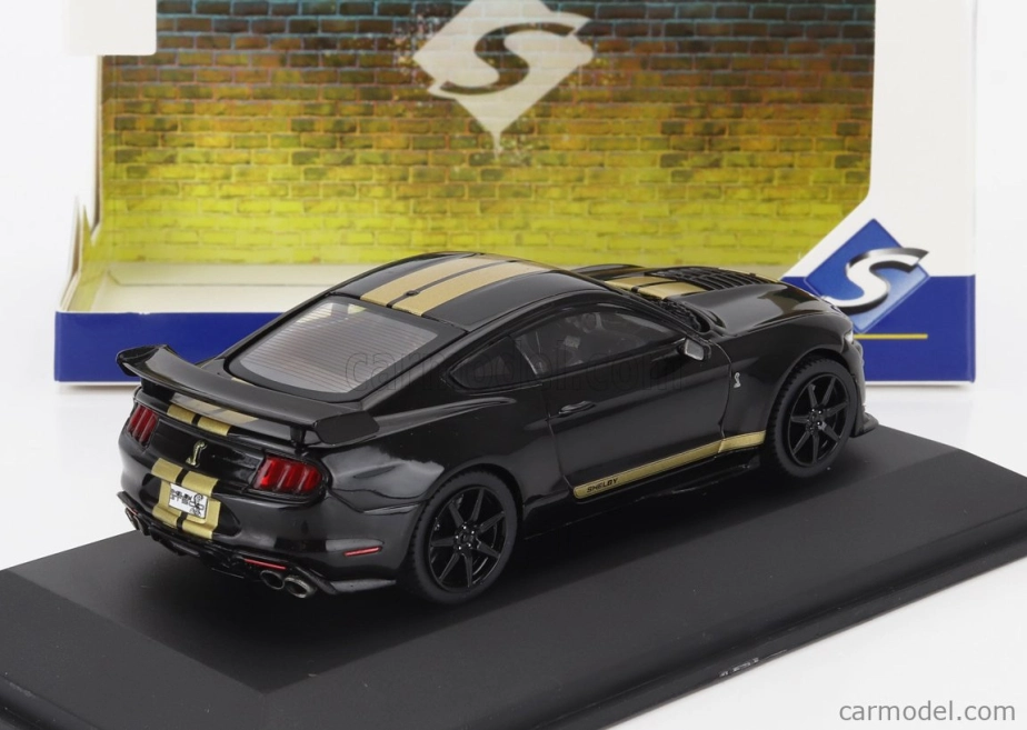 BAZAR – Solido Ford USA Mustang Shelby GT500 Coupe 2020 1:43 Čierne zlato