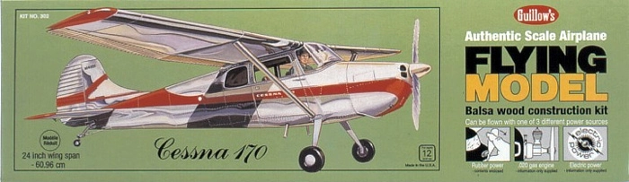Cessna 170 laser. vyrezávaná 610mm