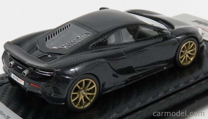 Tecnomodel Mclaren 675lt 2016 1:43 Onyx Black Met