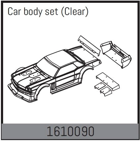 Clear body set (clear)