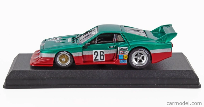 Best-model Lancia Beta Montecarlo Turbo Team Lancia Corse N 26 6h Mugello 1980 Carlo Facetti - Martino Finotto 1:43 Zelená Červená