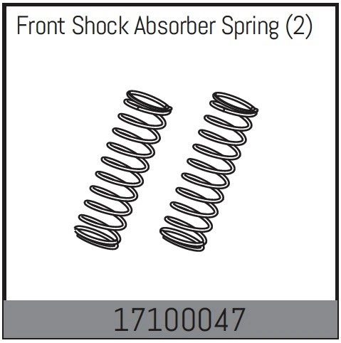 Front Shock Absorber Spring (2)