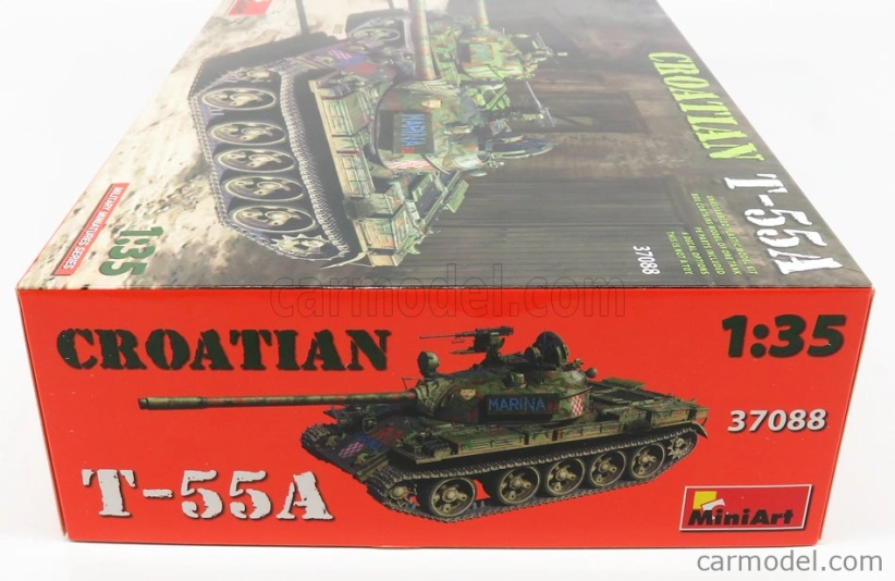 Miniart Tank T55a Chorvátsky tank 1:35 /