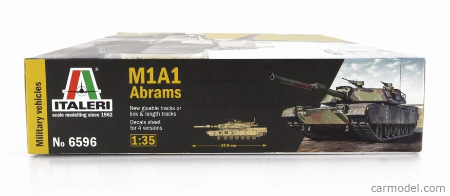 Italeri Tank M1a1 Abrams Military 1980 1:35 /