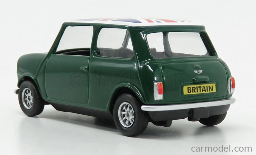 Corgi Mini Cooper 1961 - English Flag 1:36 Zelená