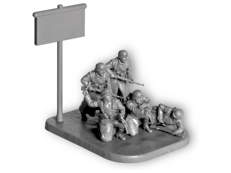 Zvezda figúrky – nemecká pechota (zimná uniforma) (1:72)