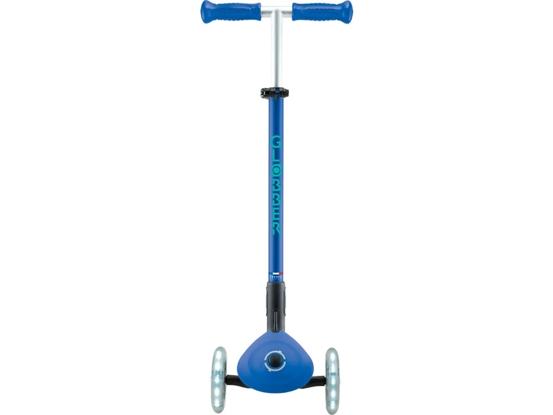 Globber - Koloběžka Primo Plus Lights V2 skládací Fuchsia/Sky Blue