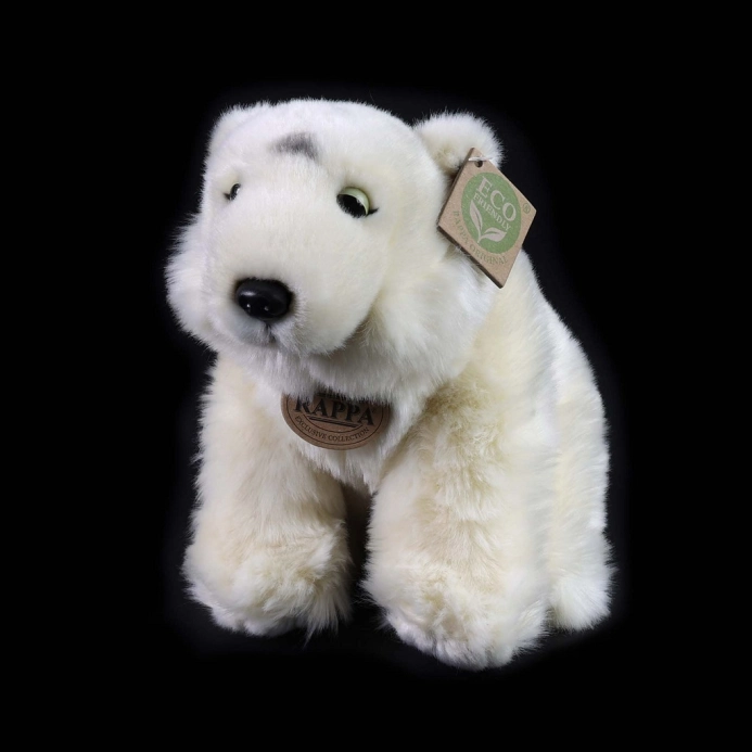 Rappa Plyšový ľadový medveď 30 cm ECO-FRIENDLY
