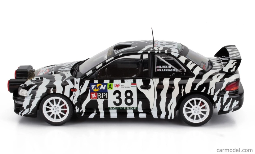 Solido Subaru Impreza S5 Wrc99 N 38 Tap Rally Of Portugal 2001 Nigel Heath - Steve Lancaster 1:18 Bílá Černá