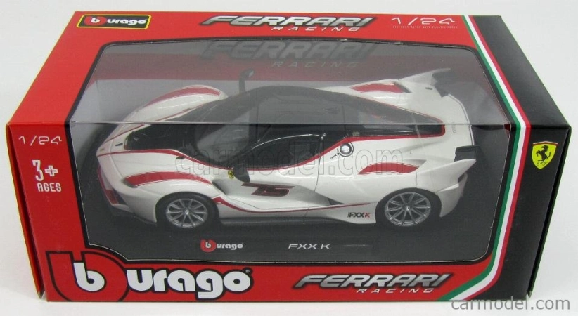Bburago Ferrari FXX K 1:24 bílá