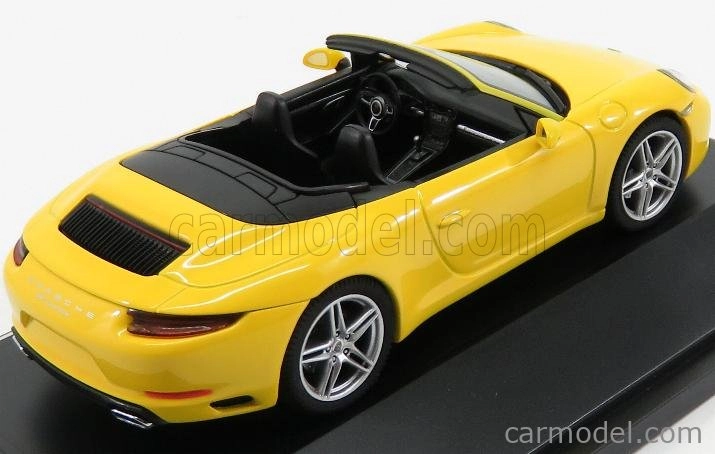 Herpa Porsche 911 991-2 Carrera Cabriolet 2016 1:43 Žlutá