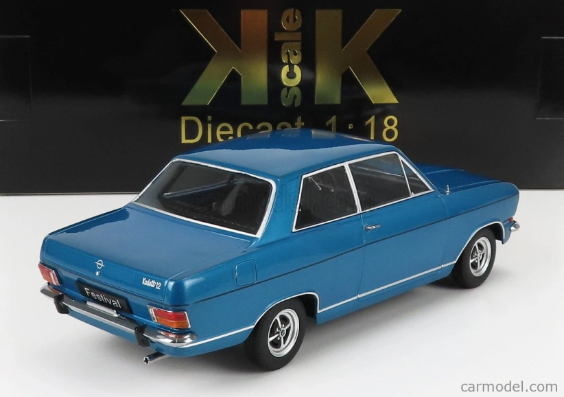 Opel Kadett B Festival 1973 v mierke 1:18 Blue Met