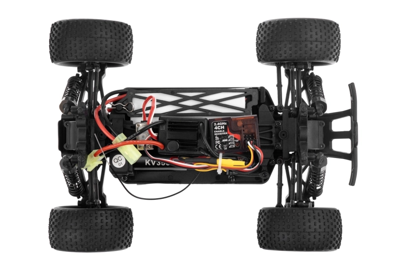 HiMOTO 1:18 Truggy CENTRO Brushless 2,4 GHz RTR súprava, modrá