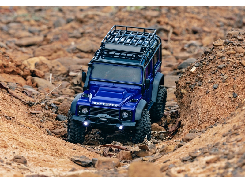 BAZAR-RC auto Traxxas TRX-4M Land Rover Defender 1:18 RTR, oranžová