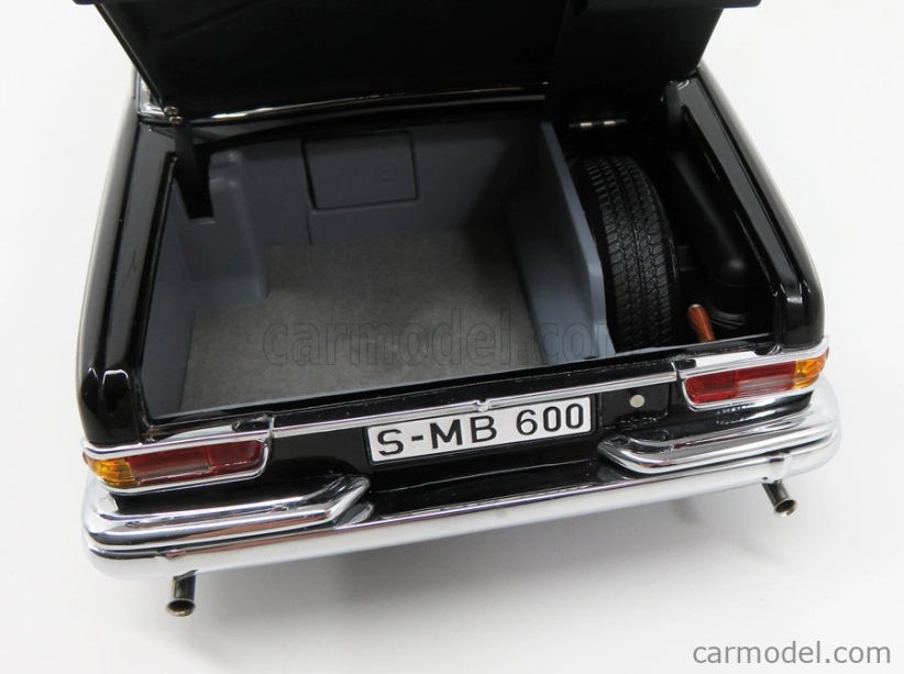 Cmc Mercedes Benz S-class 600 Pullman W100 1963 1:18 čierna