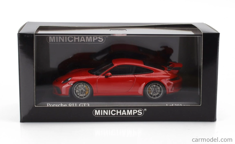Minichamps Porsche 911 991-2 Gt3 Coupe 2017 1:43 Red